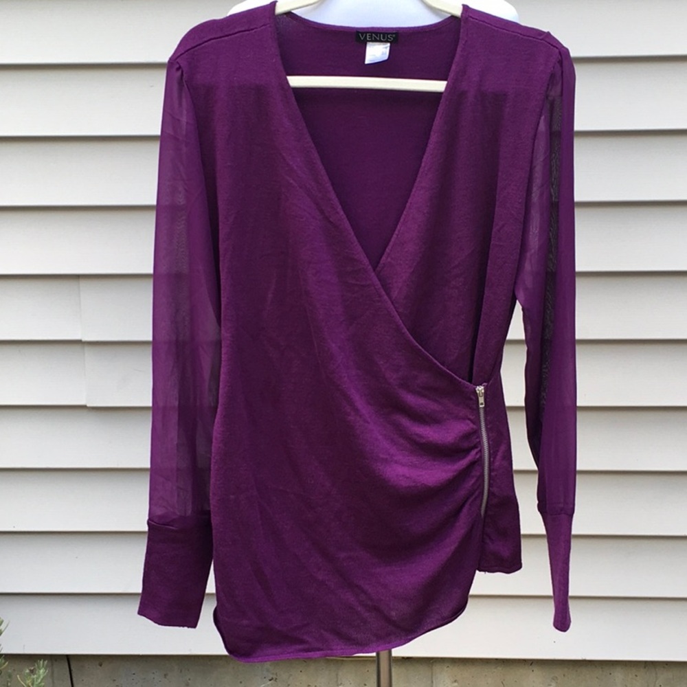 Venus Side Zip Up Top